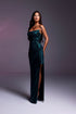 Elorie - Strapless dress with ruched detailing